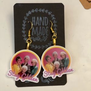 Golden girl earrings